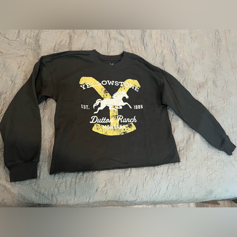 Yellowstone Crop Sweatshirt